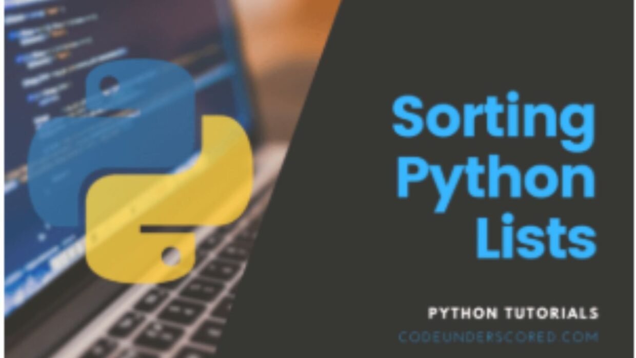 Sort a List in Python
