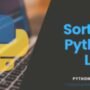 Sort a List in Python