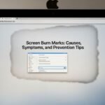 macbook pro screen burn marks