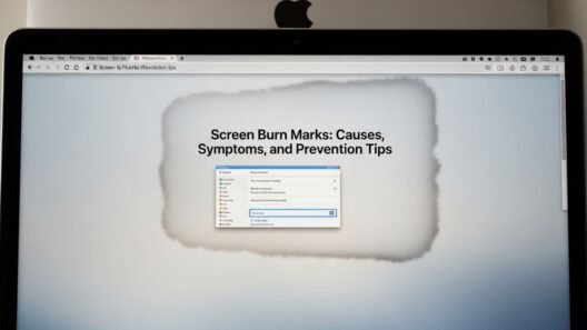 macbook pro screen burn marks